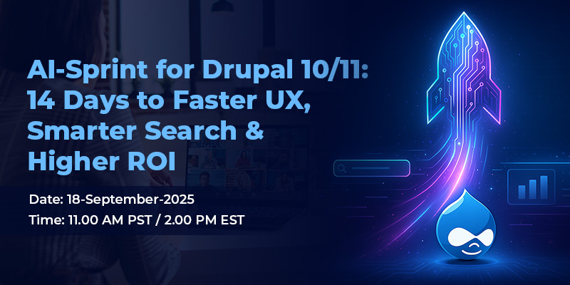 AI-Sprint for Drupal 10/11: 14 Days to Faster UX AI-Sprint for Drupal 10/11: 14 Days to Faster UX
