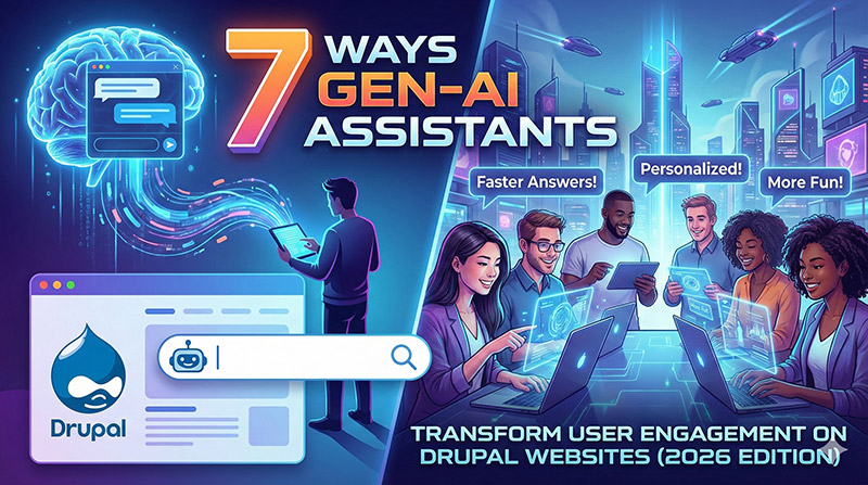 Gen AI assistant for Drupal websites Gen AI assistant for Drupal websites