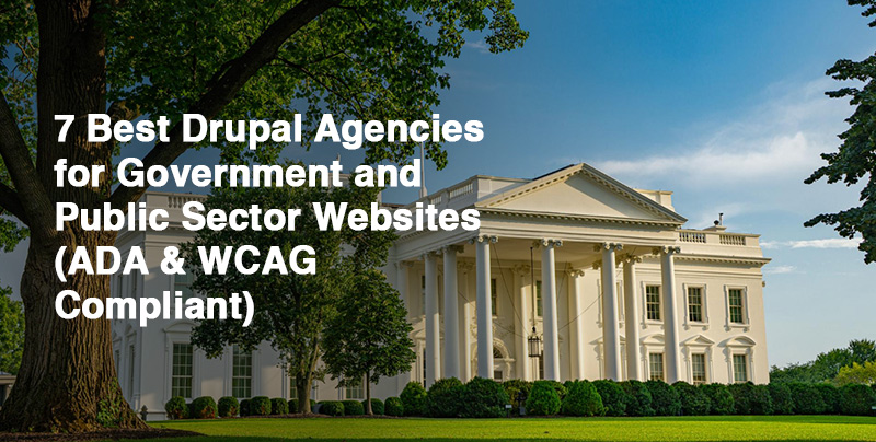 7 Best Drupal Agencies for Government & Public Sector Websites 7 Best Drupal Agencies for Government & Public Sector Websites