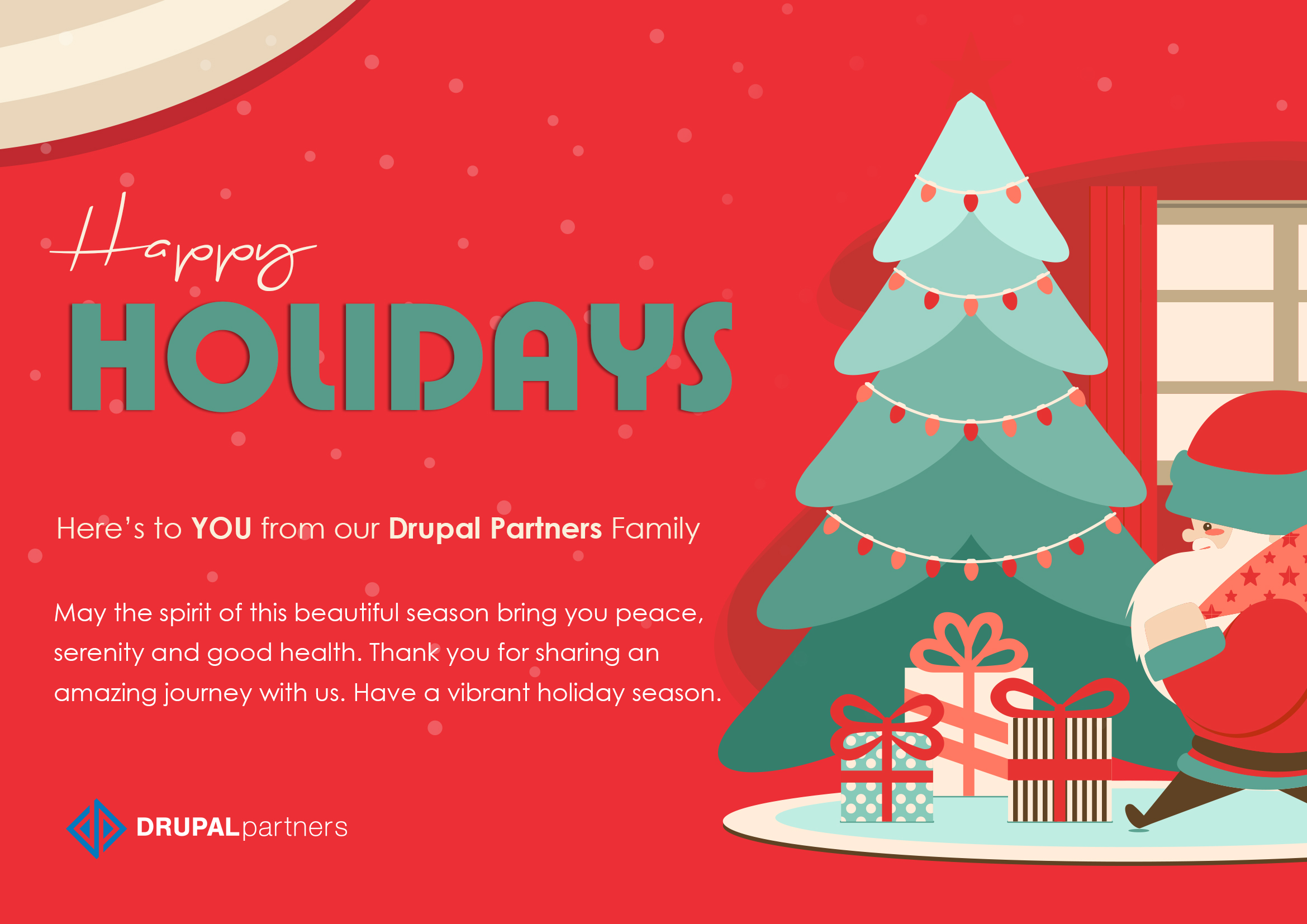 Happy Holidays From DrupalPartners