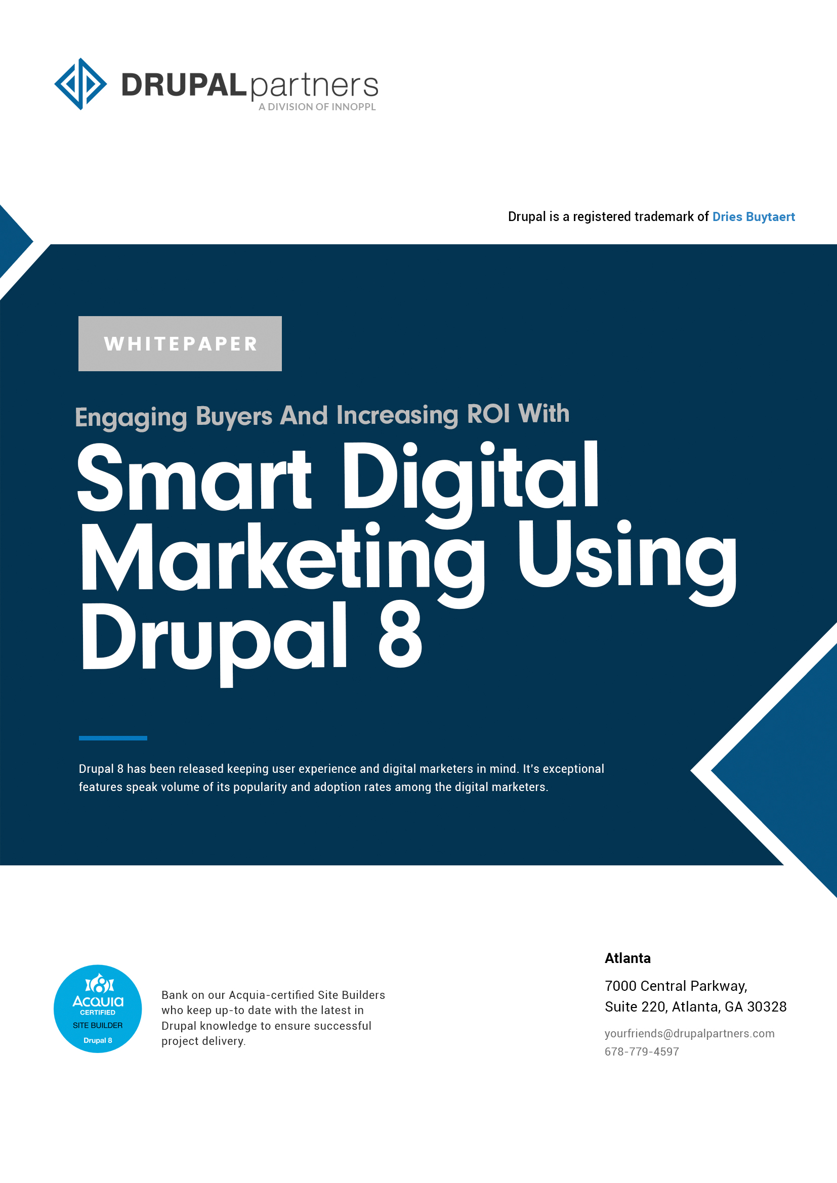 ROI with Smart Digital Marketing Using Drupal 8