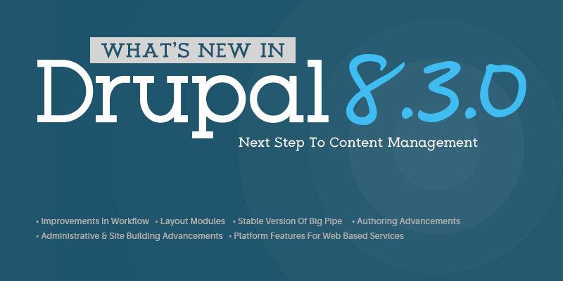 What’s new in Drupal 8.3.0?